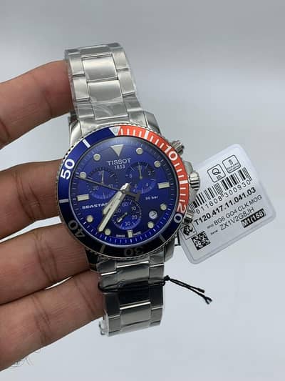 Original Swiss made Brand new Tissot Seastar, Ballade & Silicium