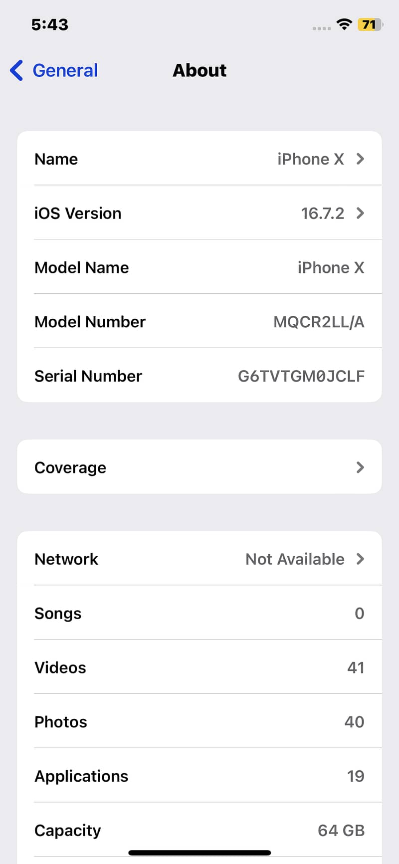 Apple iPhone X 6