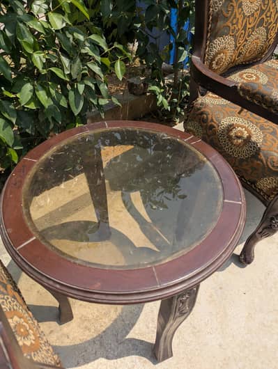 coffee table with Chair set