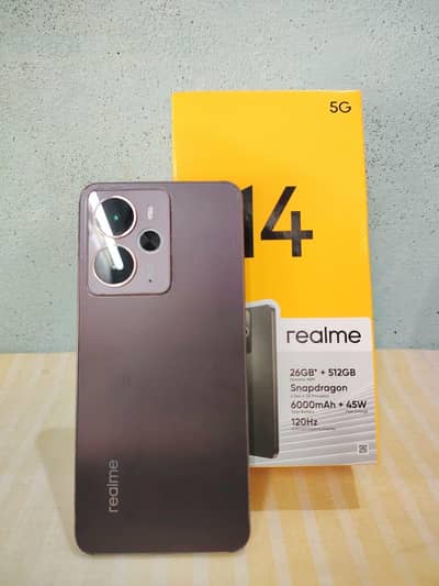 Realme 14 512GB official PTA