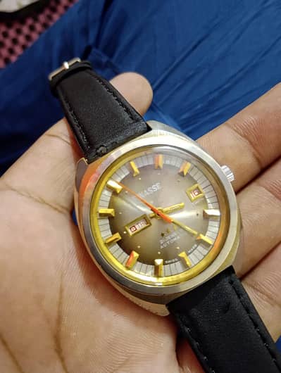 1970 old vintage swiss watch automatic