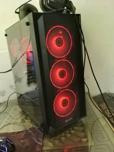 Gaming PC and Monitor