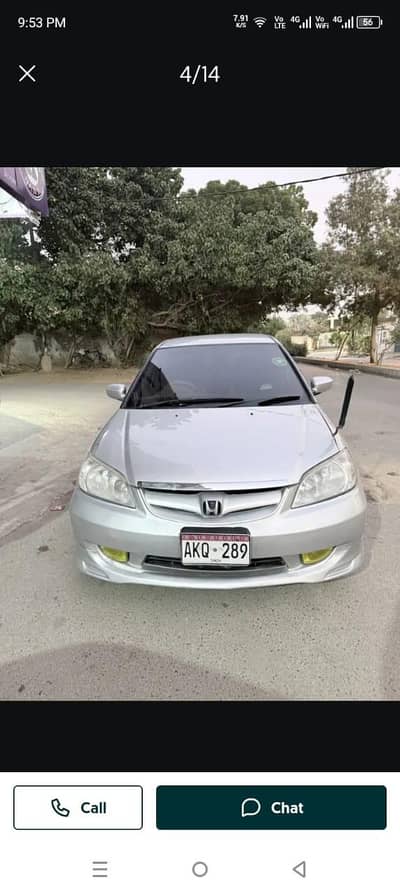 Honda Civic EXi 2006 1500cc
