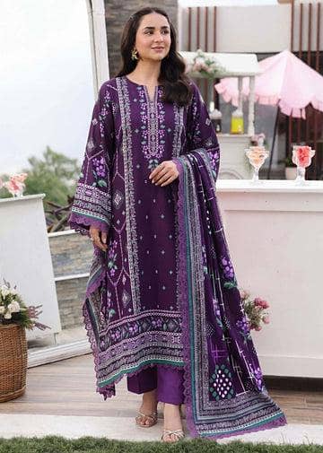 Rupas 3PCS UN-STICHED printed branded suit available at discounted