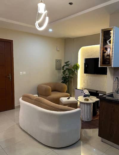 Per day &Daily basis weekly basis one bhk fully furnished luxury apartments available for rent Gulberg greens Islamabad