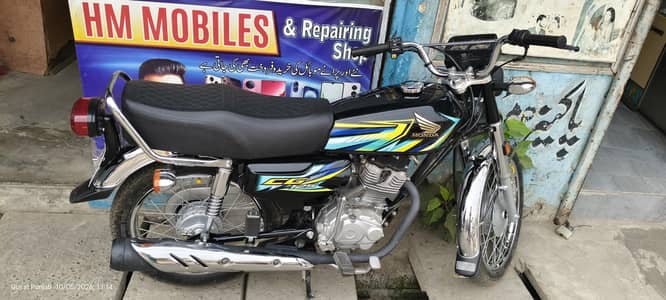 honda 125 25/26 tottly genion All Punjab number Laga