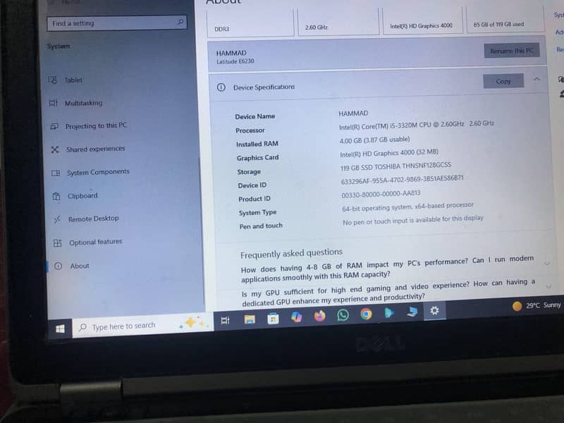 DELL LAPTOPS 4