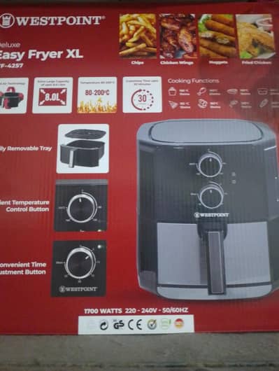 WestPoint Air fryer XL Size