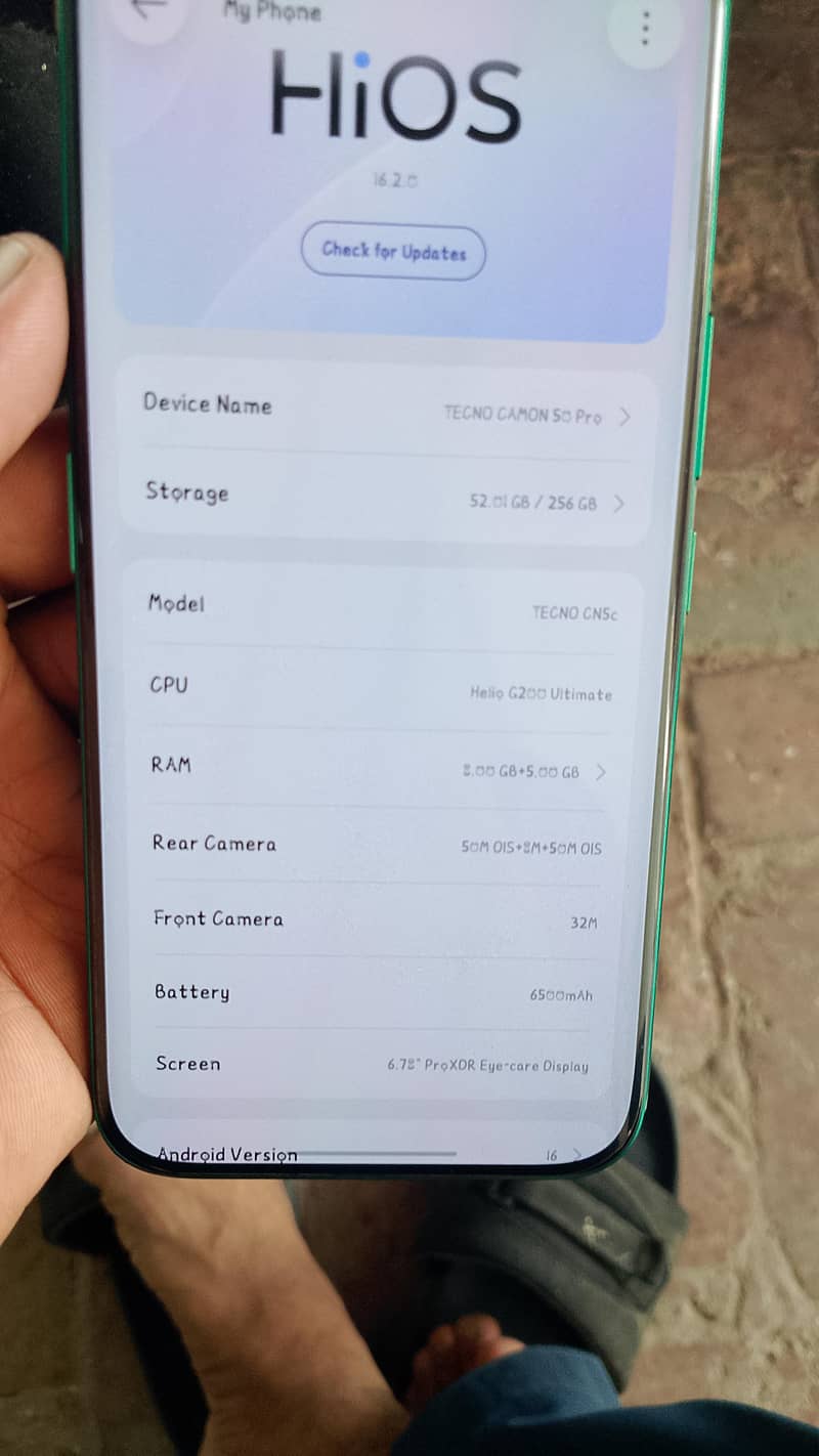 Tecno CAMON CX 0