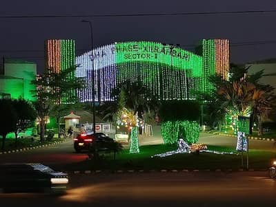 5 Marla plot in DHA Rahbar P Block