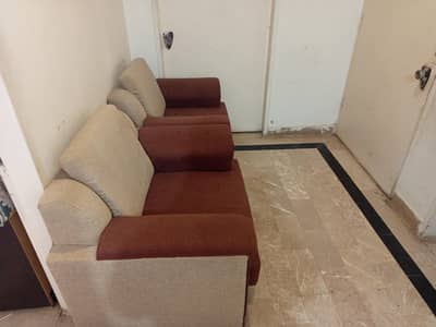 2 single seat Sofa