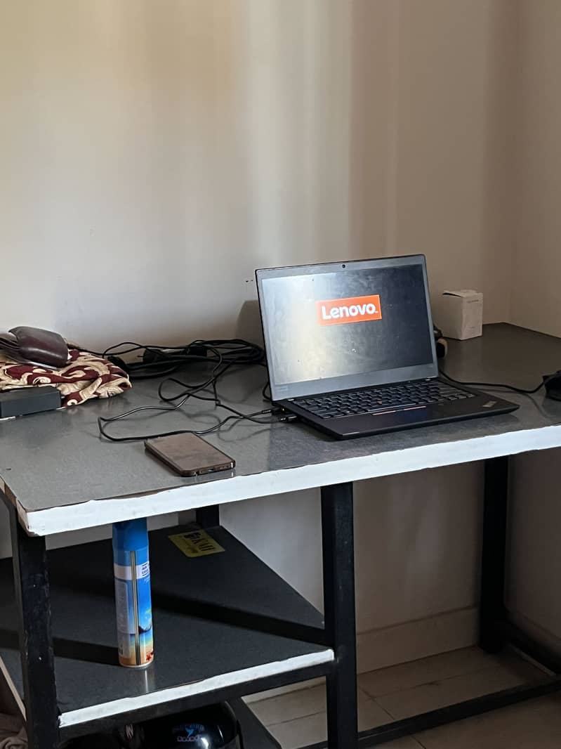 Computer Table With iron Structure. 0