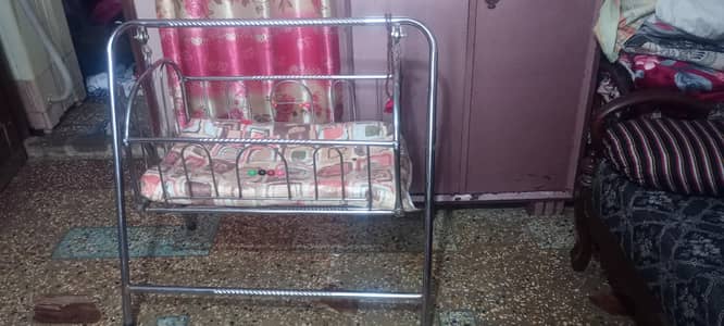 baby Jhola Steel Iron New