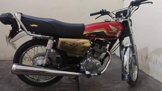honda cg 125s gold