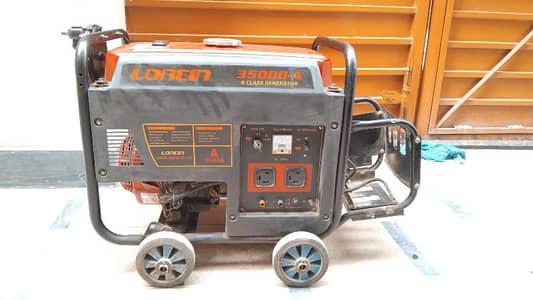 Generator Loncin petrol and gas used for sale