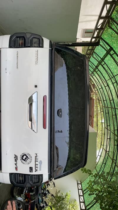 Hiluxe externtion back roof