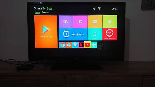 Orignal Samsung LED Tv with Android Box