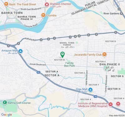 500 sq yds plot sector B street 7 DHA Phase 2 Islamabad for sale