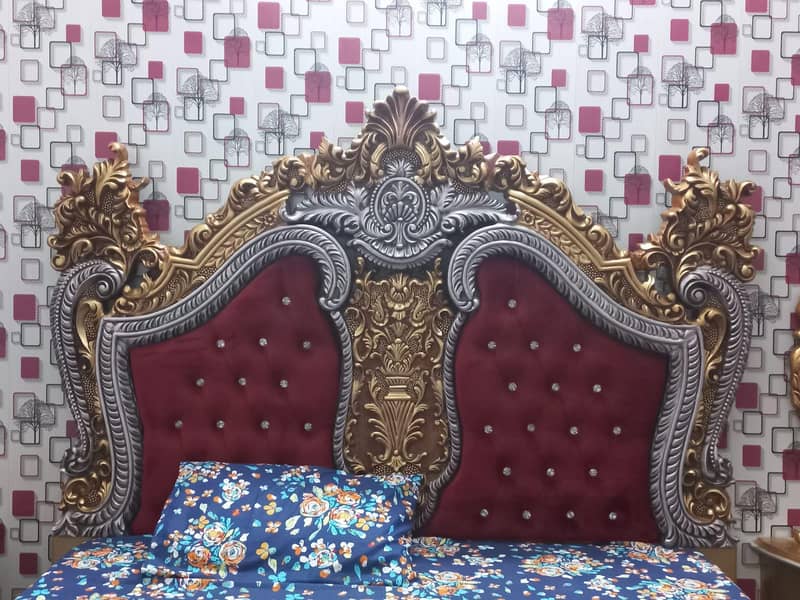 Bed with Side Table 4