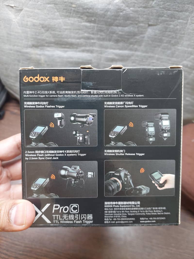 Godox X Pro C Wireless Trigger 2