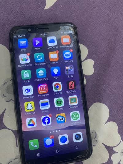 VIVO Y75a With Box pta approved