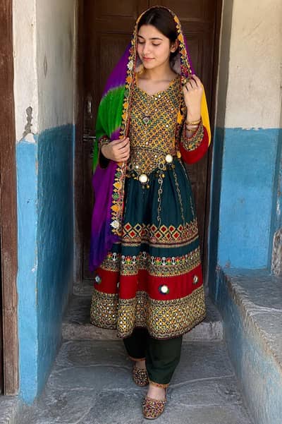aghwani frock for sell in reasonble price