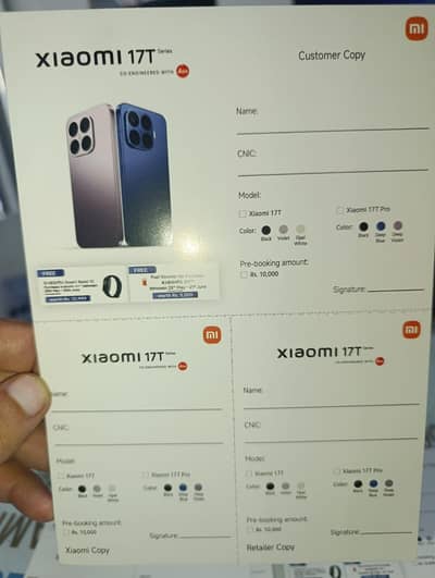 Xiaomi 17t pro & 17t booking start mi official store