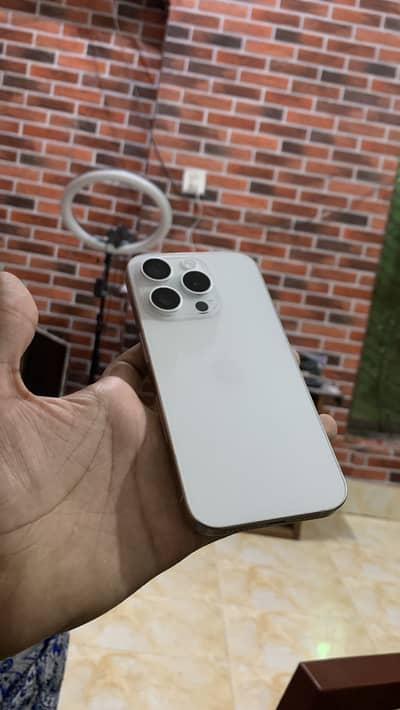 iPhone 15 Pro JV White Color – Neat & Clean