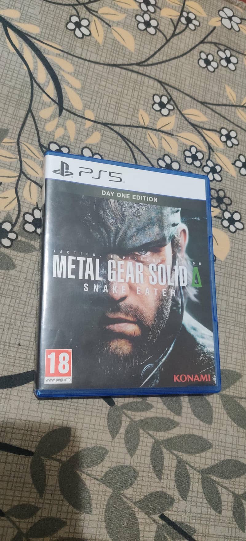 metal gear solid Delta 0