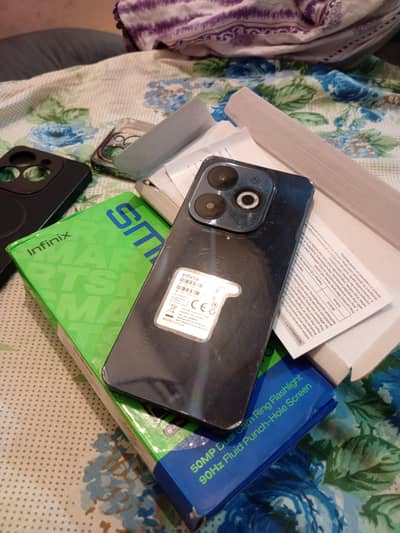 Infinix Smart 8 Pro all ok 4/128. GB with box
