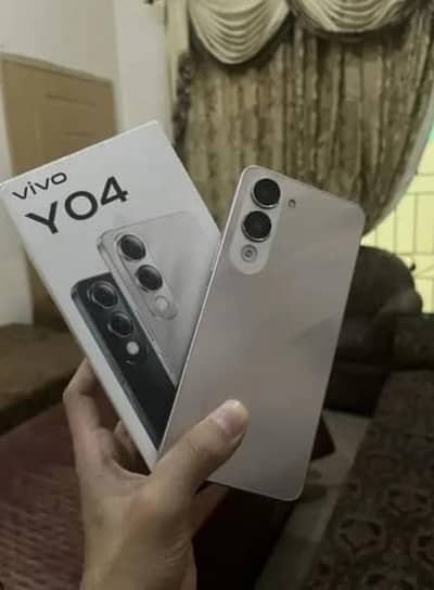 Vivo Y04 complete box 4+4gb 128gb 10/10 condition