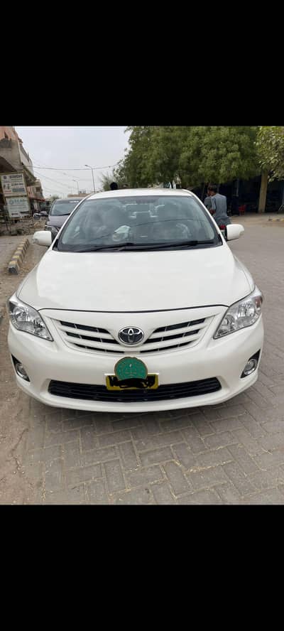 Corolla xli 2013