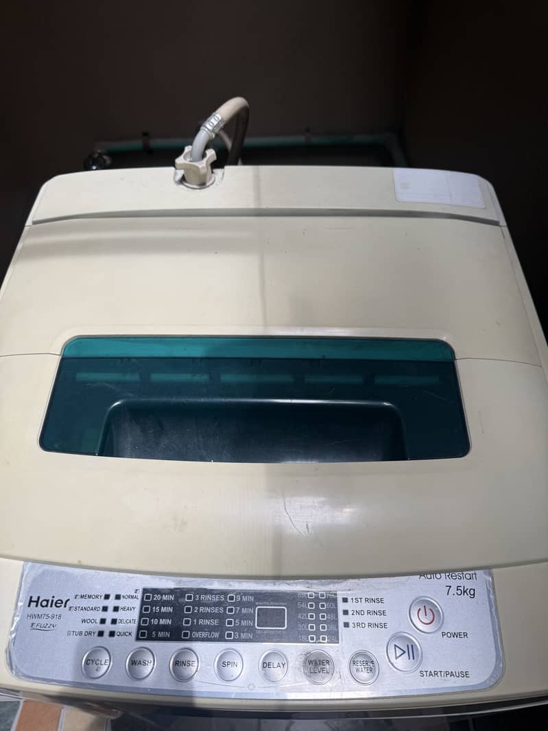 Haier Automatic Washing Machine 2