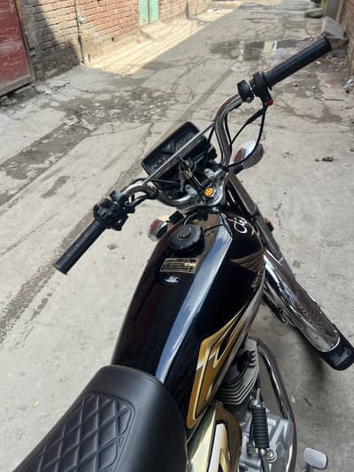 Cg 125 black gold premium