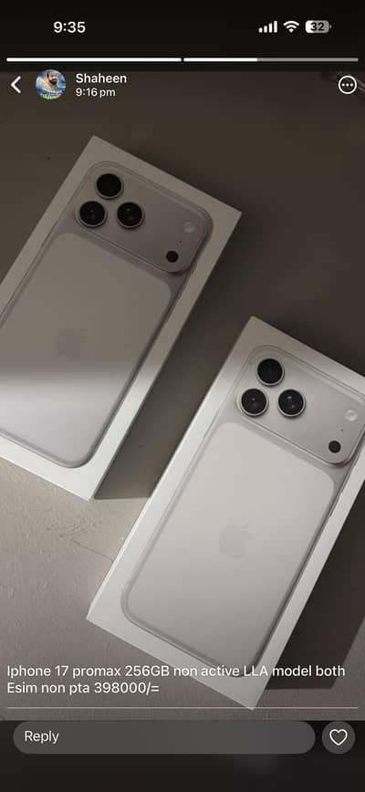 Apple iPhone 17 Pro Max 256