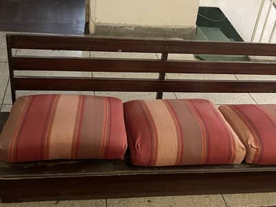 Low height (floor) sofa set. 3+1