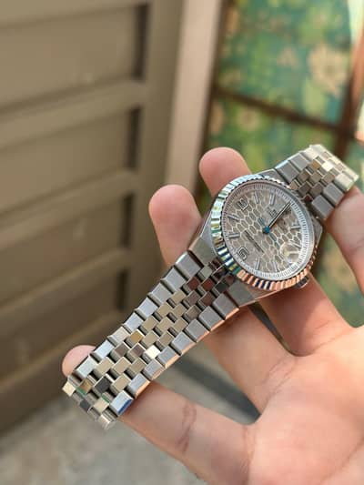 Rolex Land Dweller Master Grade Automatic Watch | Full Stainless Steel