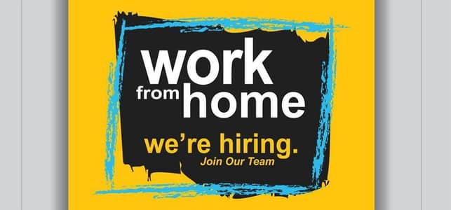 we are HIRING | work from  HOME