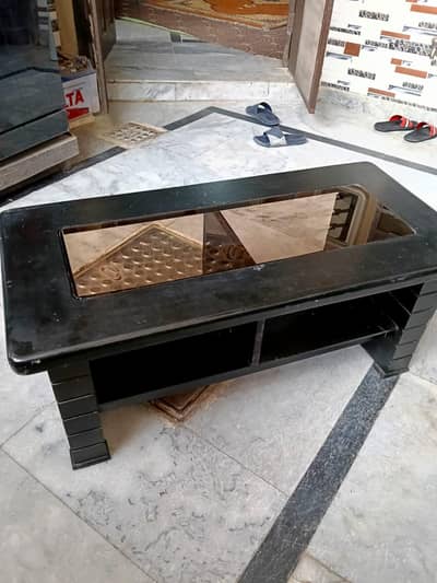 glass table