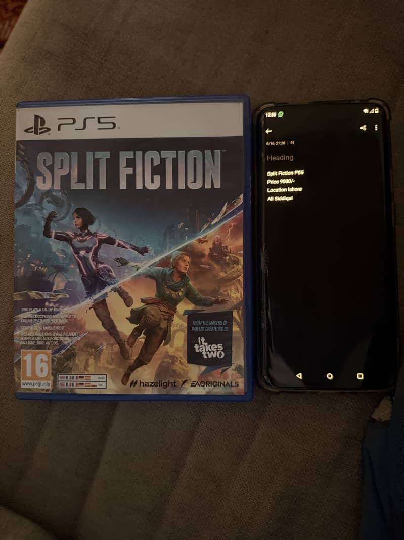 Split fiction Ps5 0