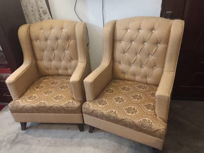 2 seater sofa chairs available for sale in through away price