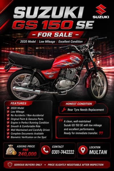 GS 150 SE | Good Condition | Bikes