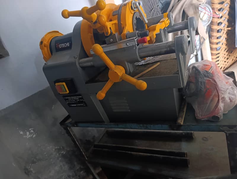 Gi pipe nipple making matching automatic 1