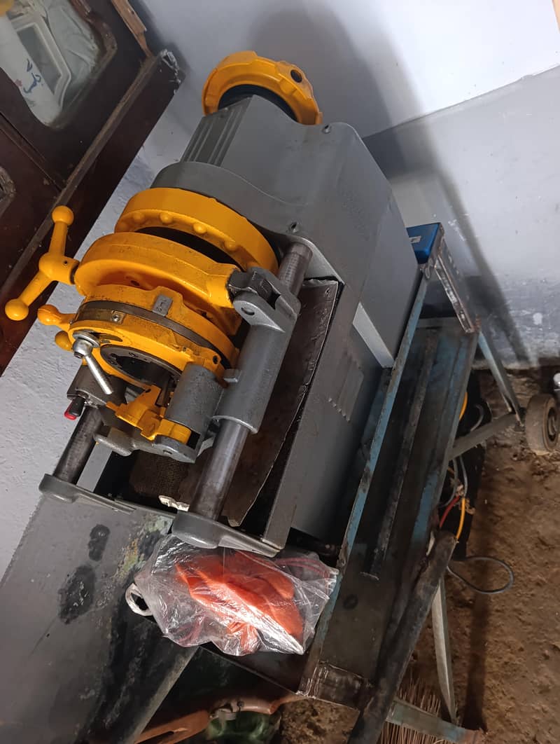 Gi pipe nipple making matching automatic 3
