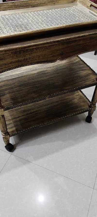 brand new tea trolley