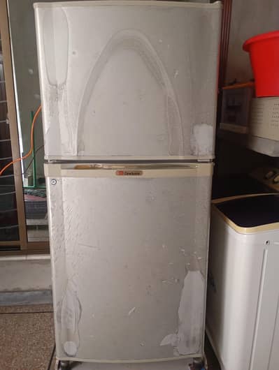 double door refrigerator and freezer