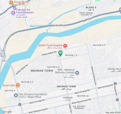 250 Square Yards Industrial Land Is Available For Rent In Mehran Town
