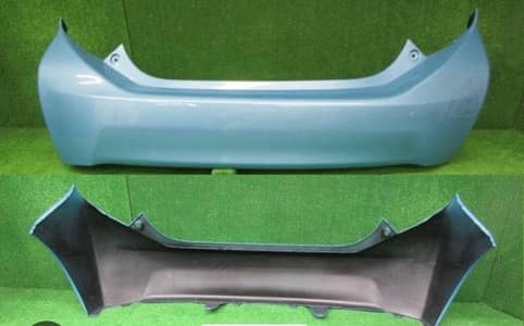 Toyota, Aqua Hybrid 2016,17 shape back bumper