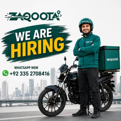 ZAQOOTA Delivery Rider Jobs Available