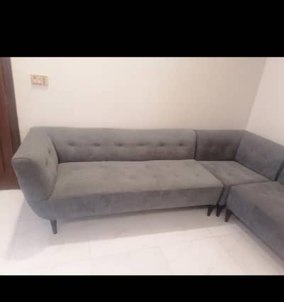 sofa  set L shape with table set